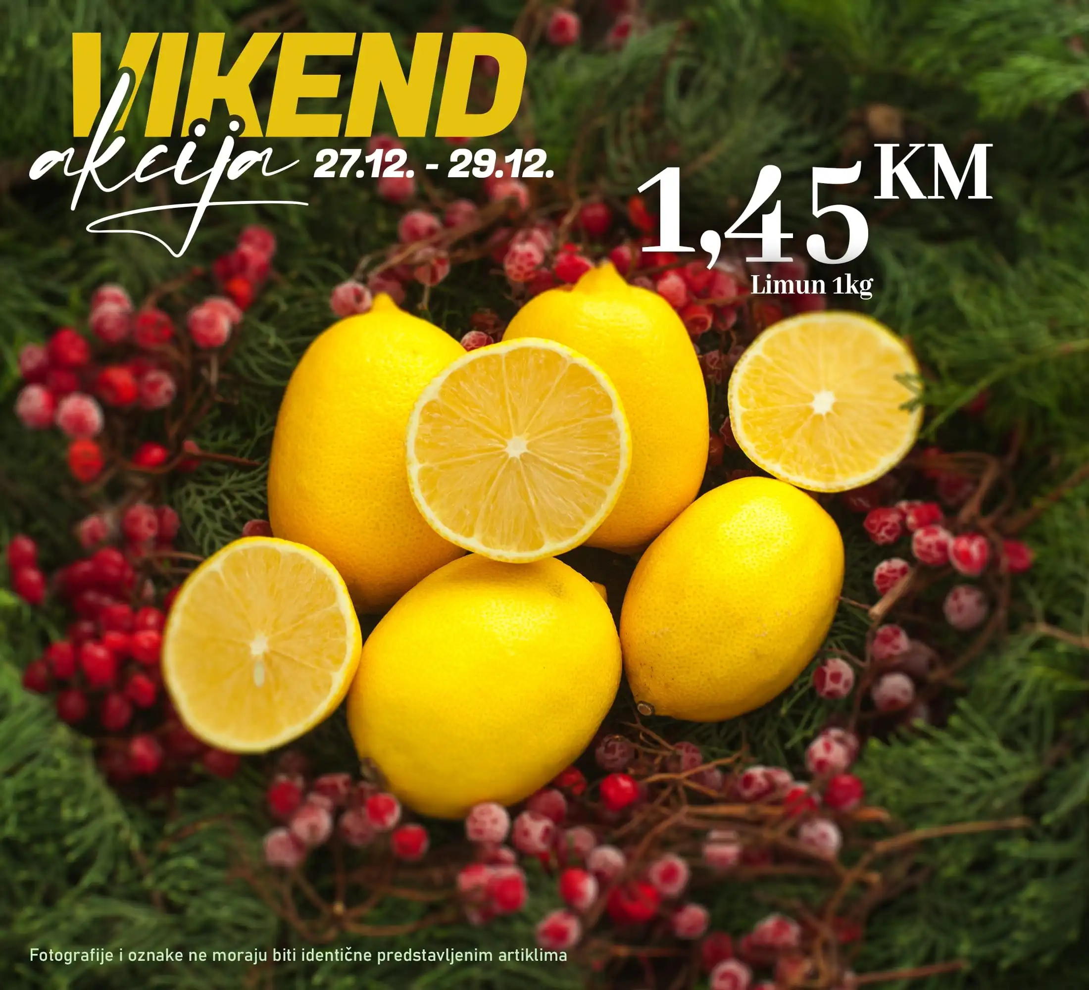 Kort vikend akcija 27-29.12.2024.