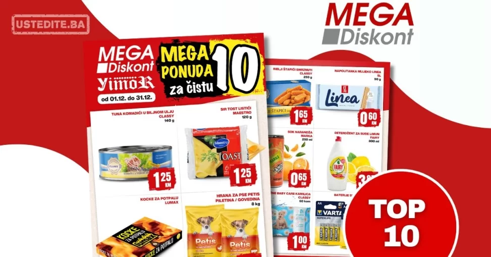 Mega Diskont katalog ČISTA DESETKA