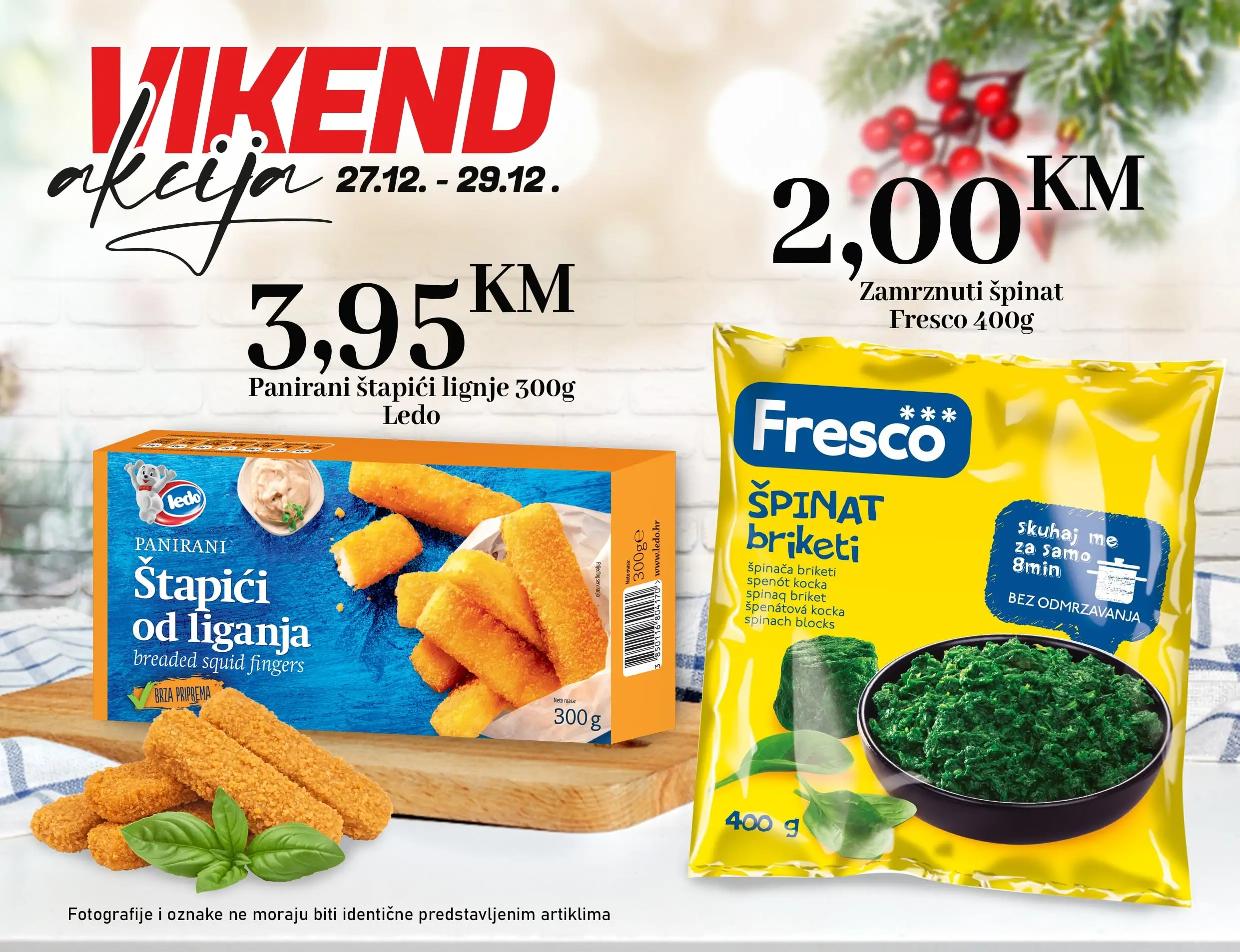 Kort vikend akcija 27-29.12.2024.