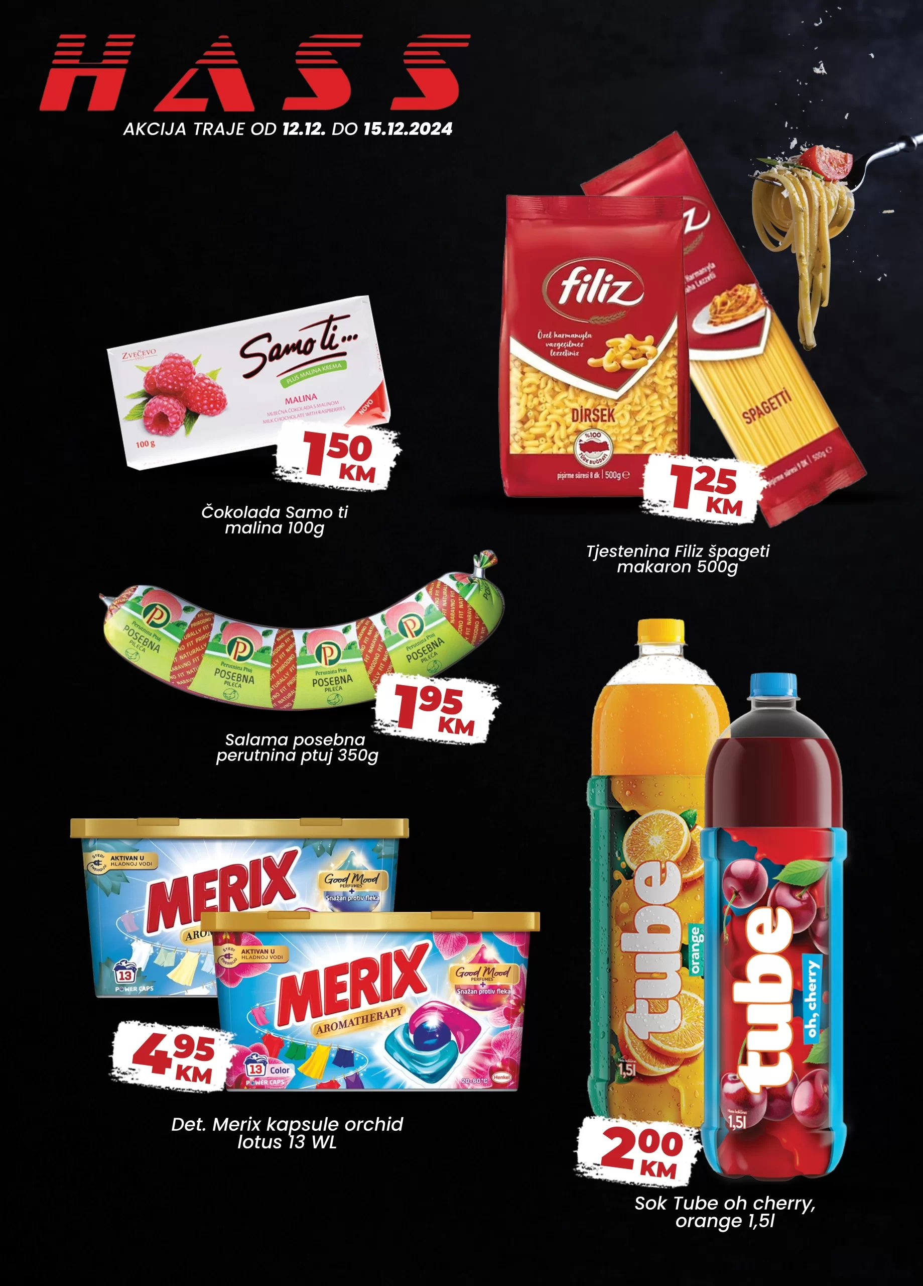 Hass komerc vikend akcija  12-16.12.2024. 