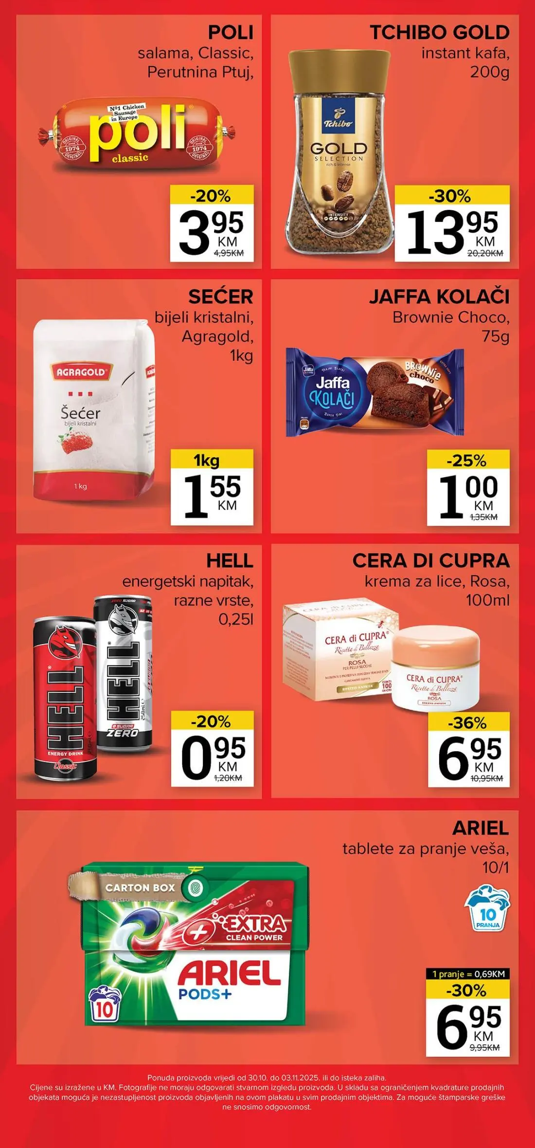 Mercator vikend akcija 30.10-3.11.2025.