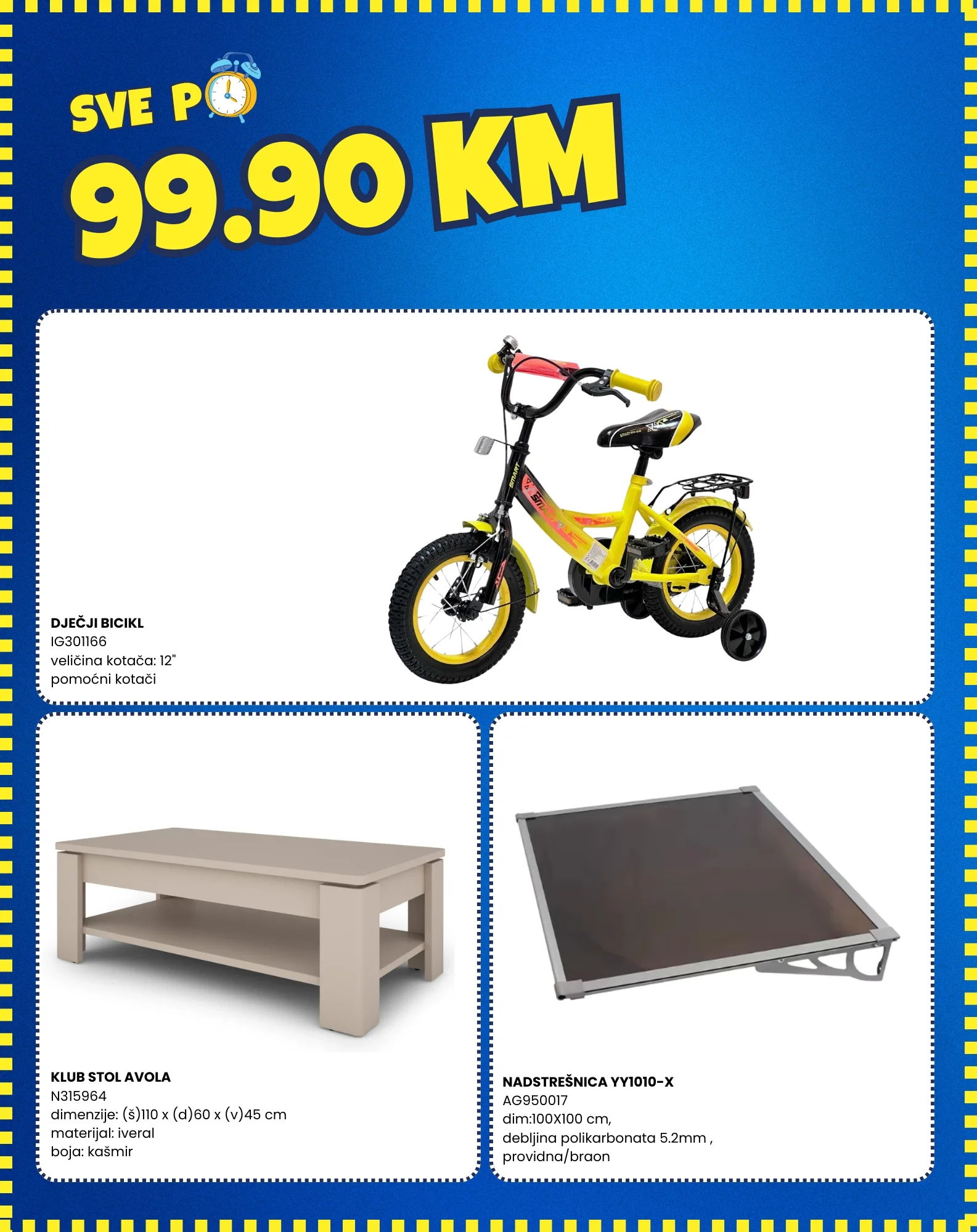 Fis akcija VEĆ OD 1,90 KM 30.10-1.11.2025.