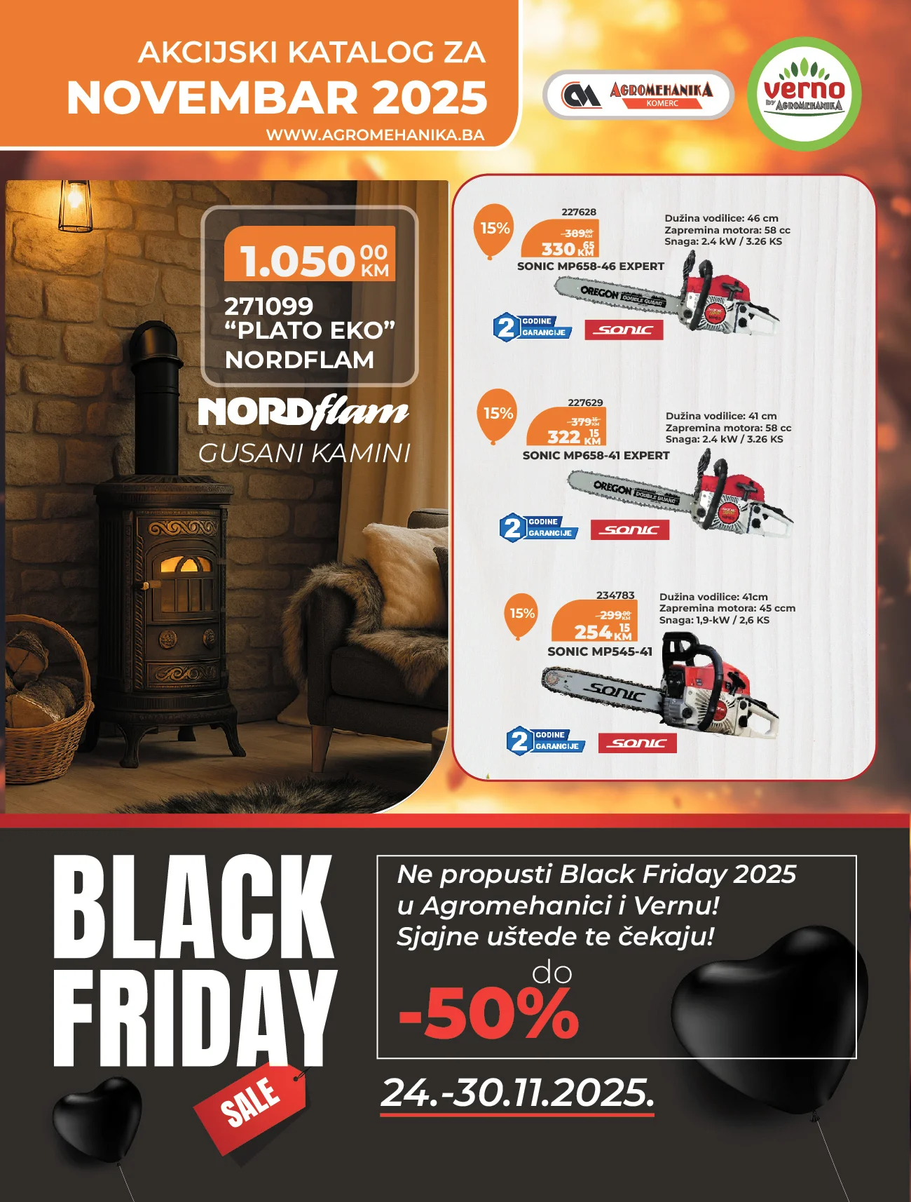 Verno by Agromehanika katalog novembar 2025.