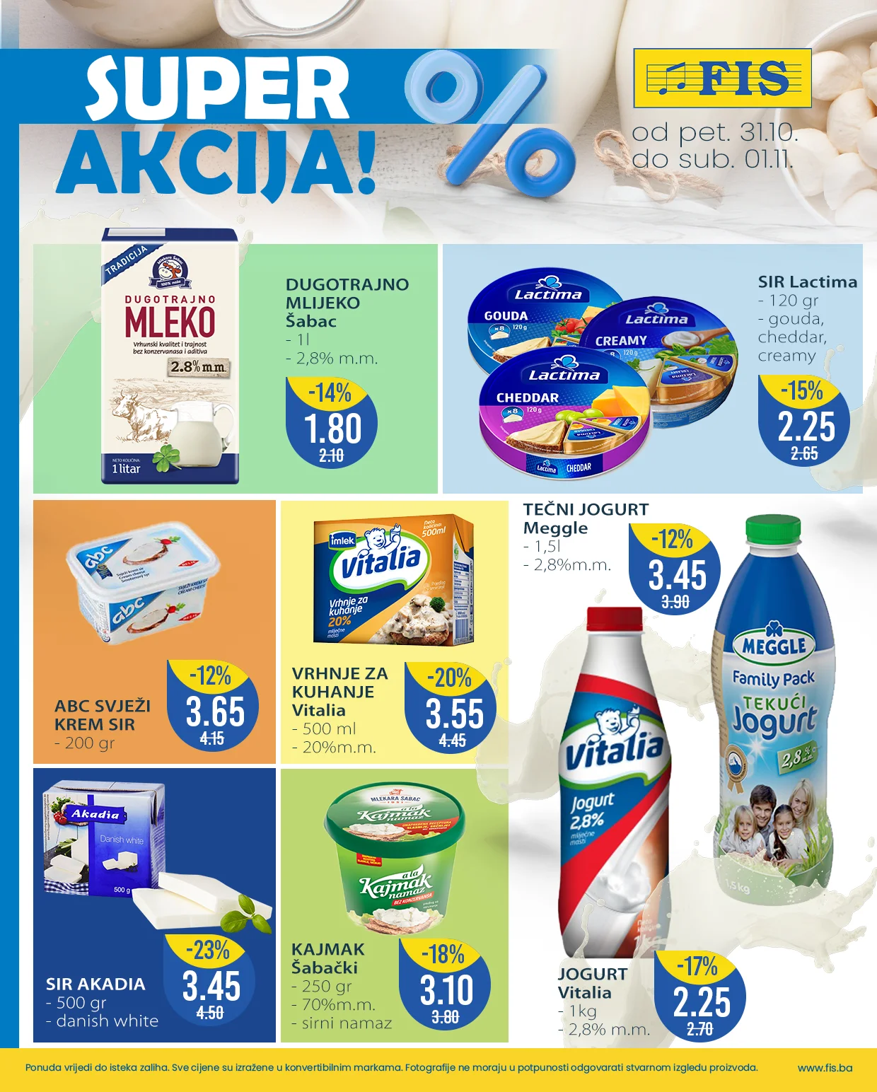 Fis vikend akcija 30.10-1.11.2025.