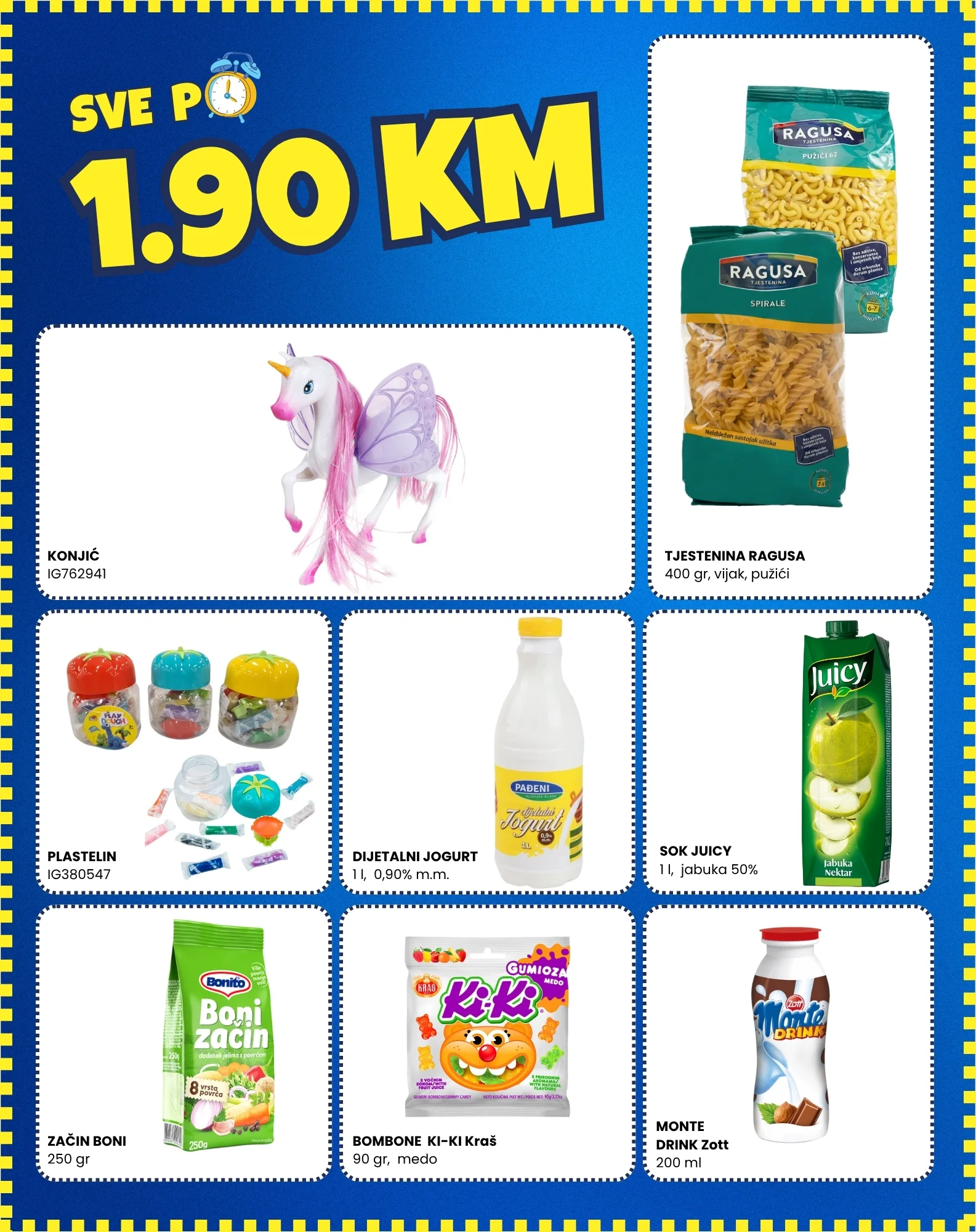 Fis akcija VEĆ OD 1,90 KM 30.10-1.11.2025.