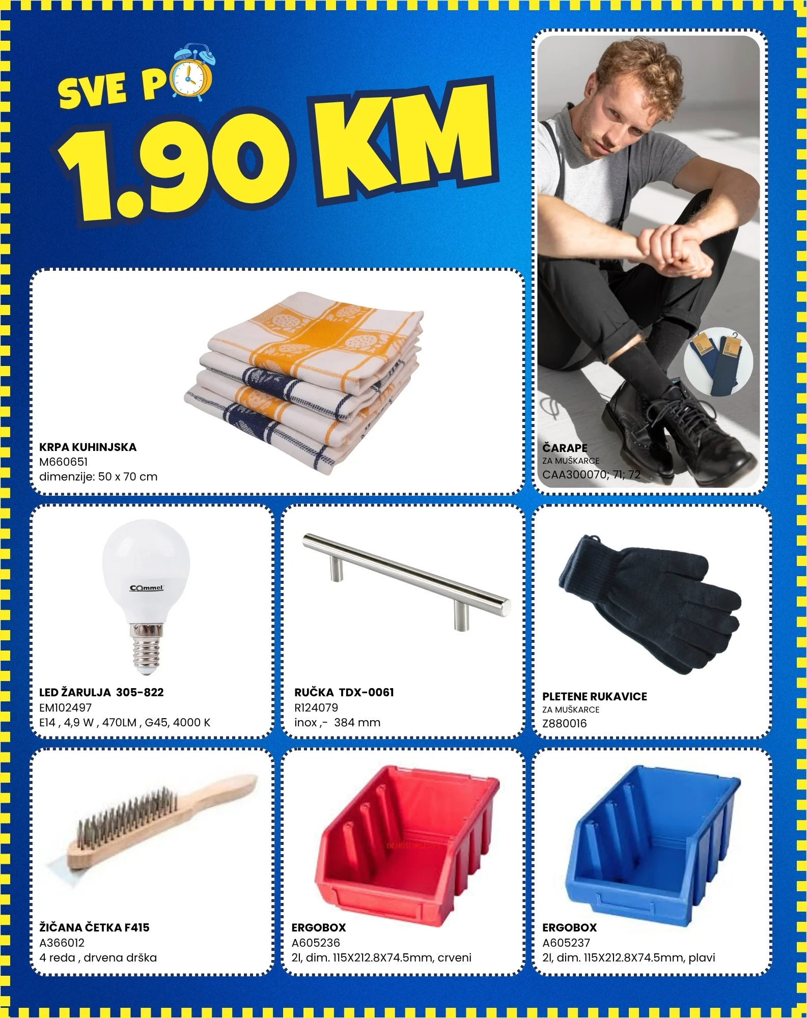 Fis akcija VEĆ OD 1,90 KM 30.10-1.11.2025.