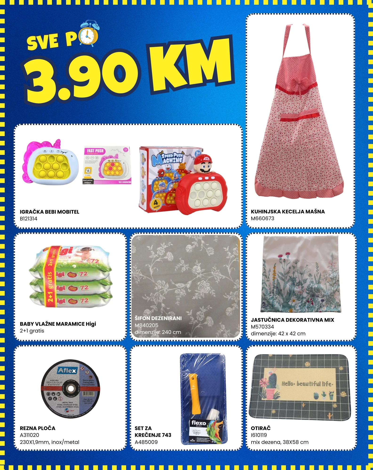 Fis akcija VEĆ OD 1,90 KM 30.10-1.11.2025.