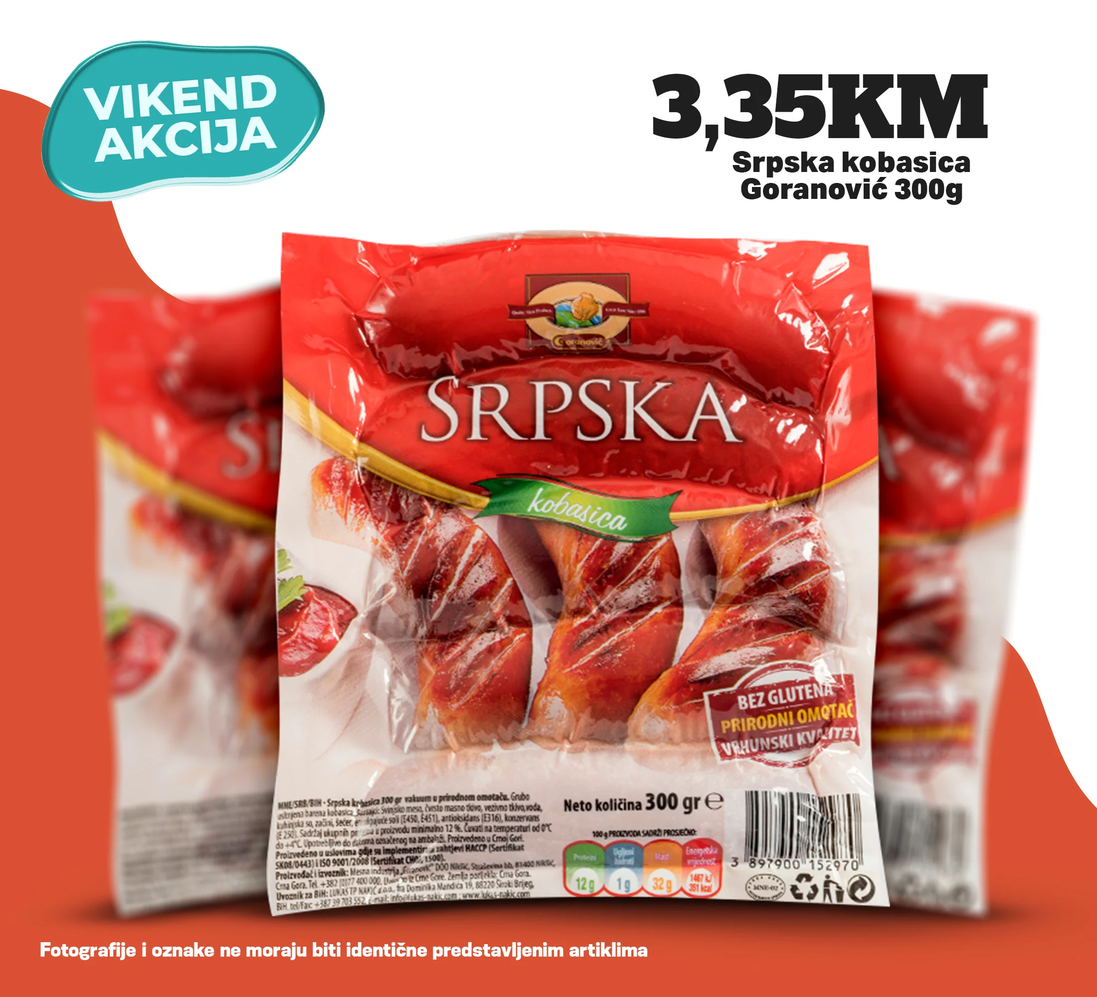 Kort vikend akcija 31.10-2.11.2025.