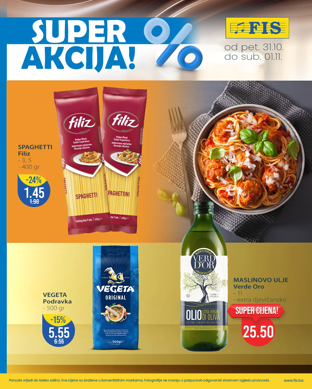 Fis vikend akcija 30.10-1.11.2025.