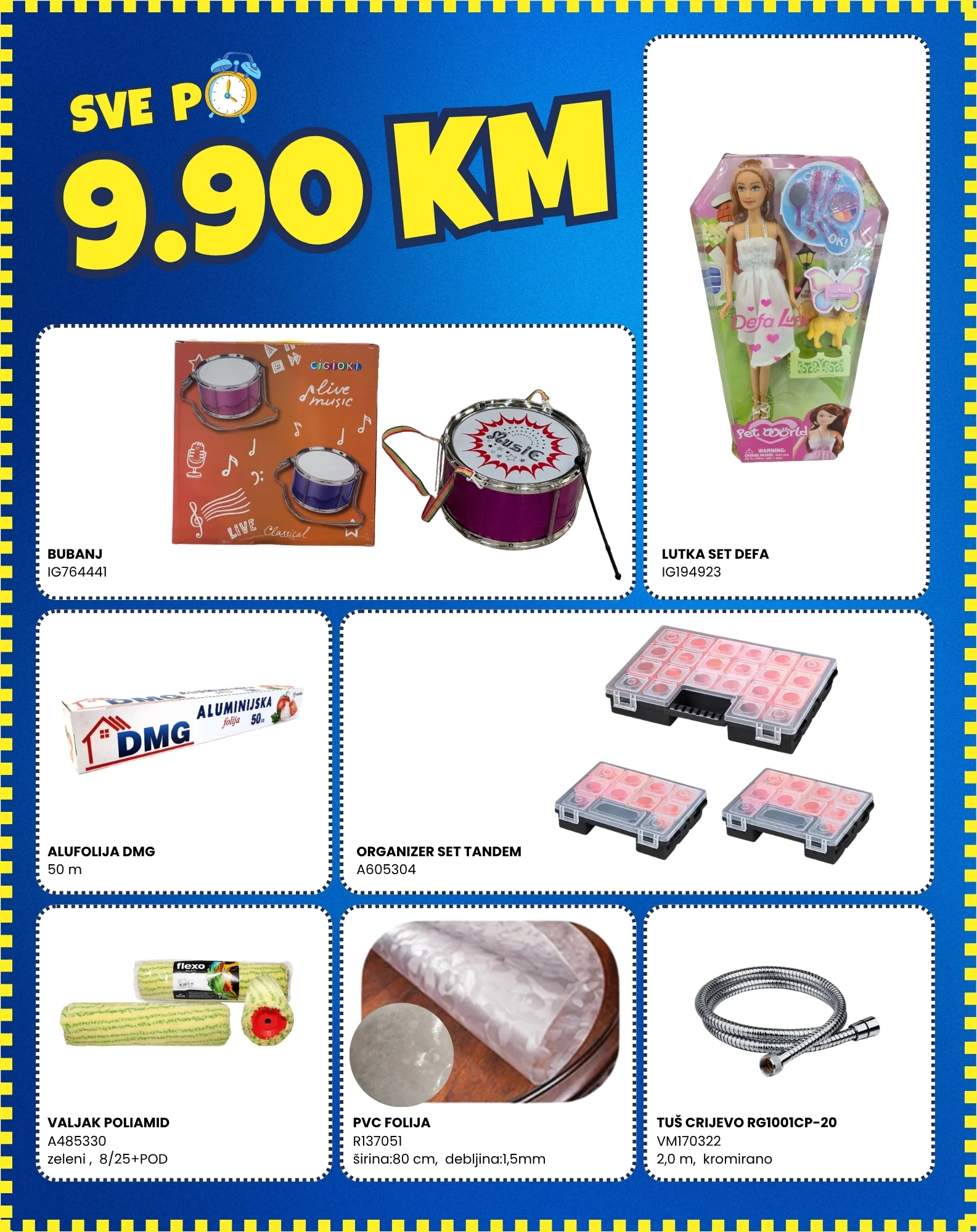 Fis akcija VEĆ OD 1,90 KM 30.10-1.11.2025.