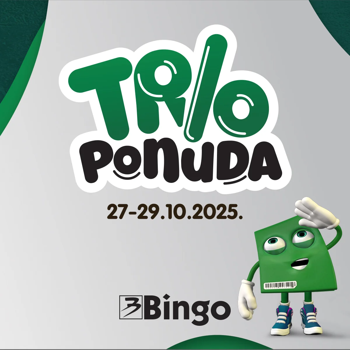 Bingo akcija TRIO PONUDA 27-29.10.2025.