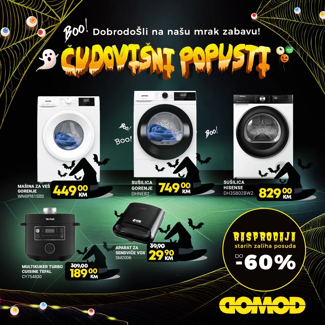Domod AKCIJA - ČUDOVIŠNI POPUSTI