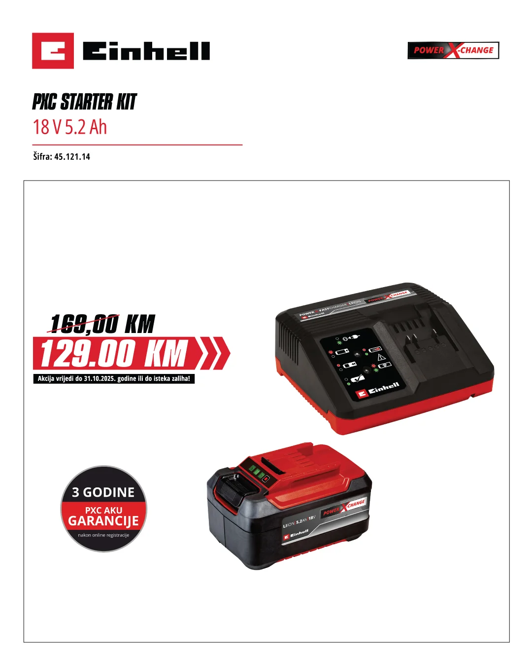 Fis & Einhell VELIKA JESENSKA AKCIJA do 9. 11.2025.