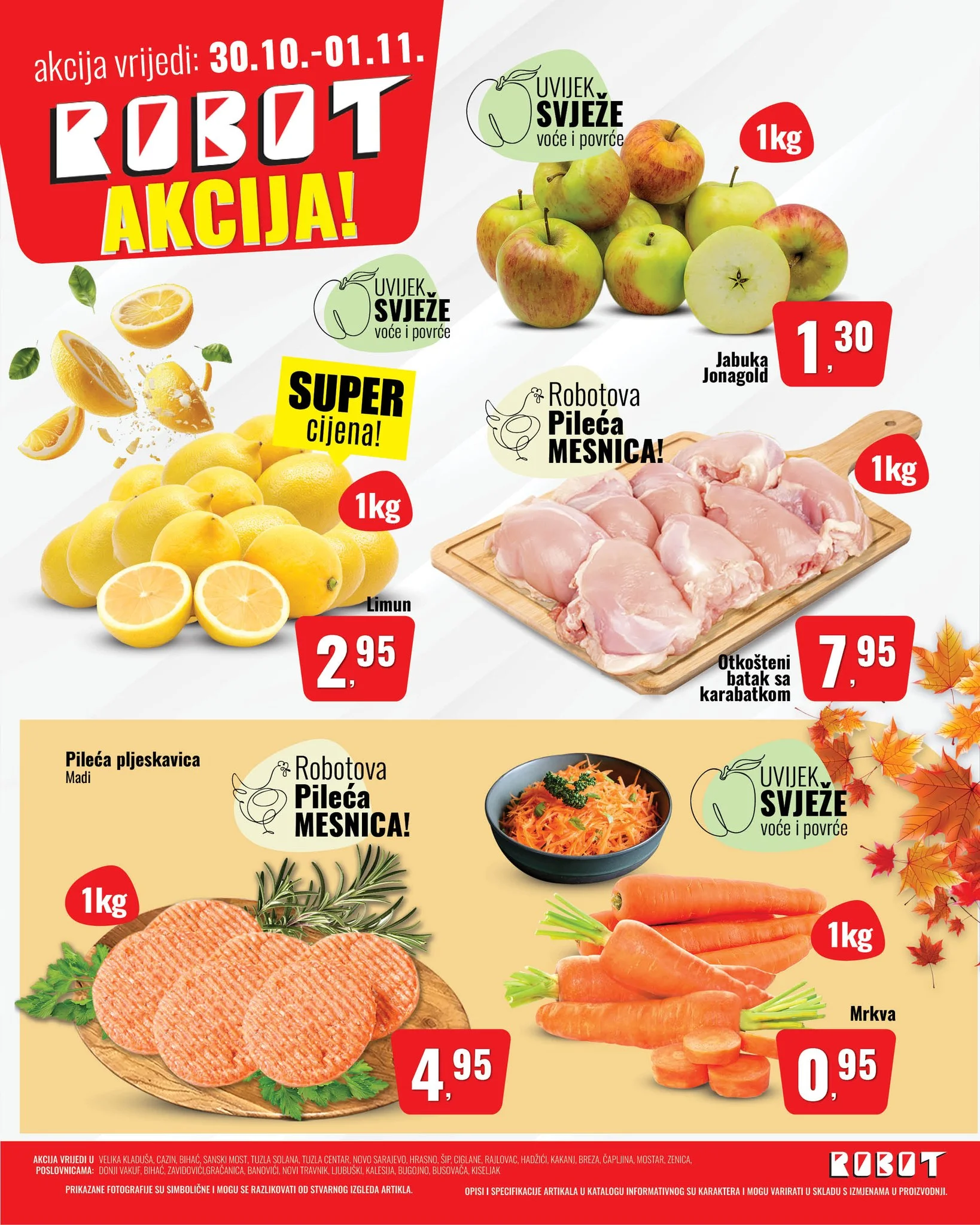 Robot vikend akcija 30.10-1.11.2025.