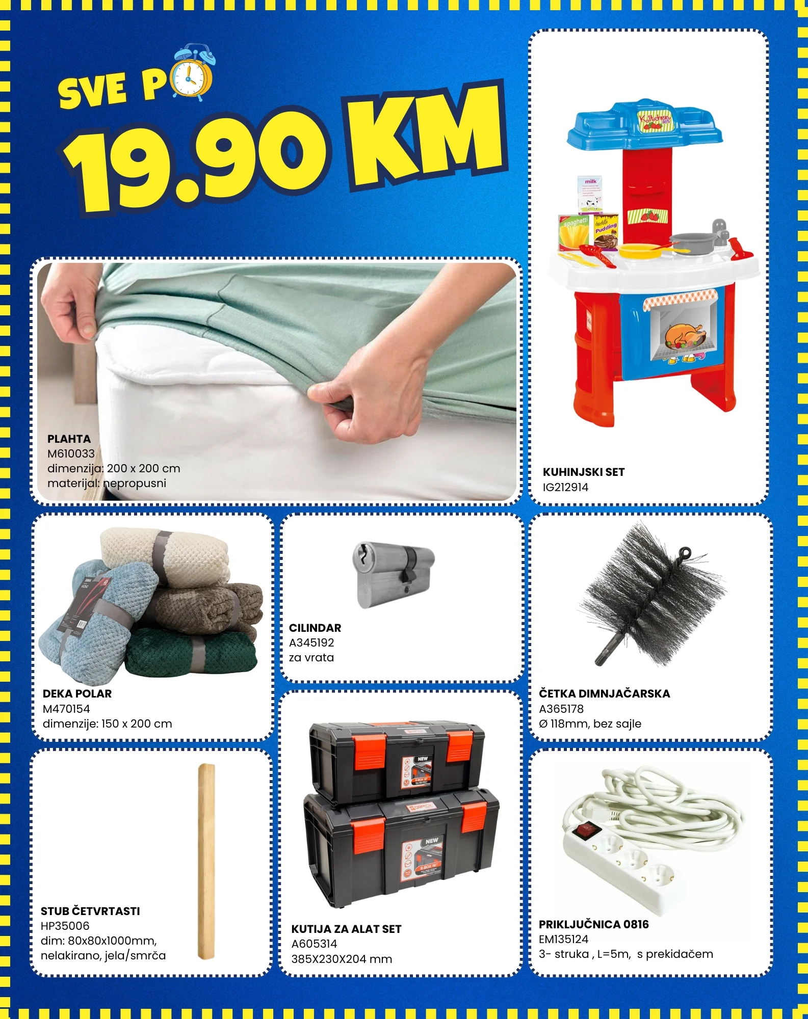 Fis akcija VEĆ OD 1,90 KM 30.10-1.11.2025.