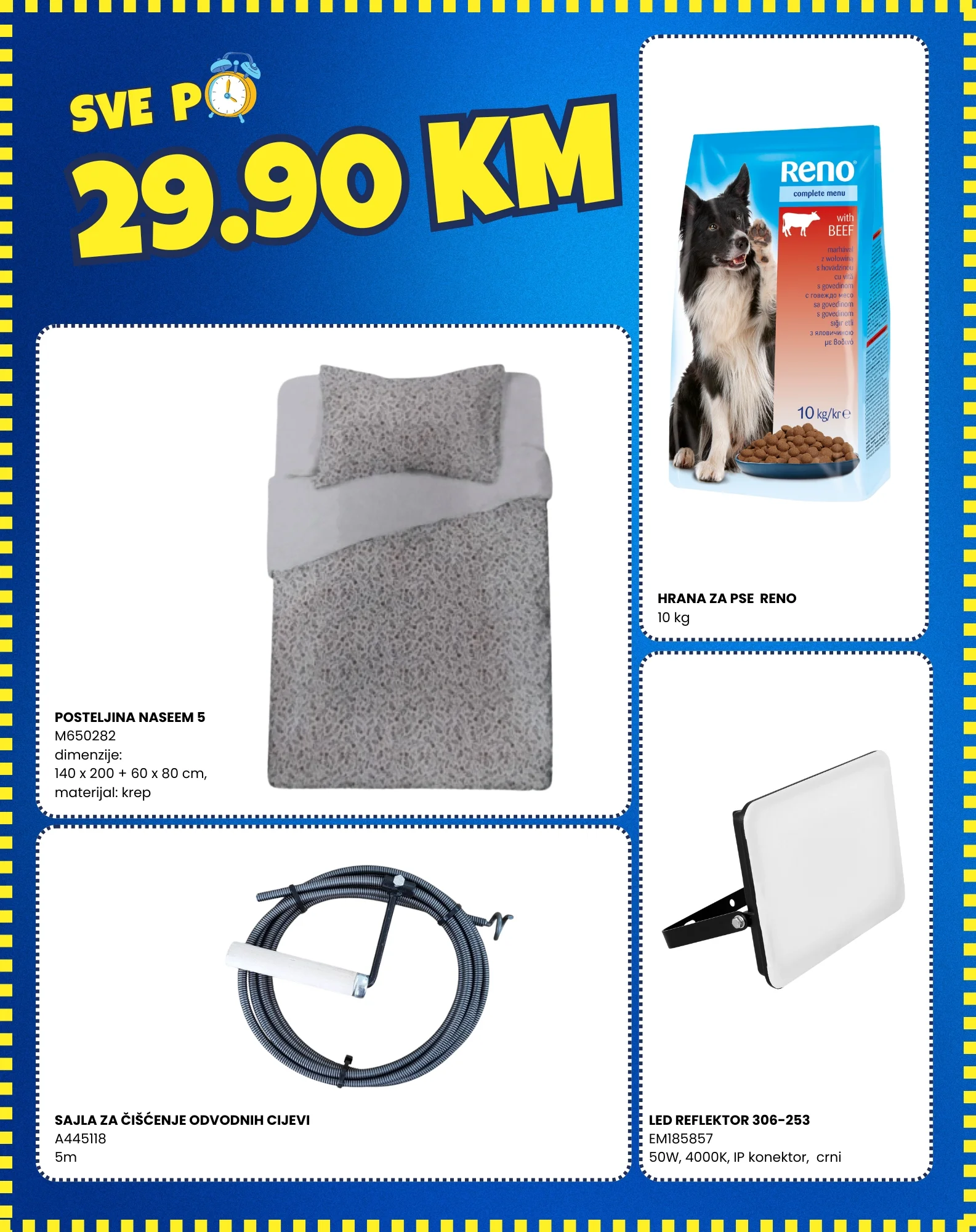 Fis akcija VEĆ OD 1,90 KM 30.10-1.11.2025.