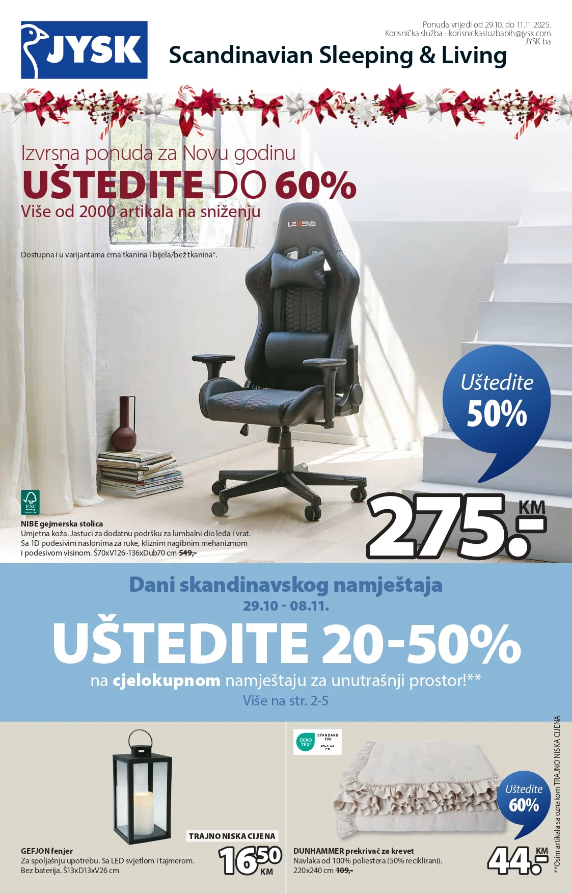 Jysk katalog 29.10-11.11.2025.