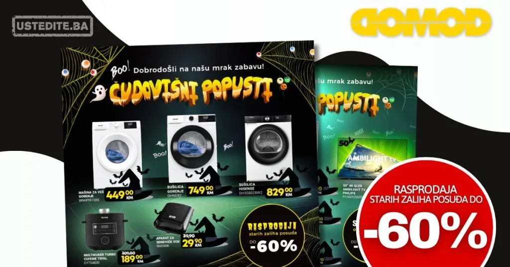 Domod AKCIJA - ČUDOVIŠNI POPUSTI