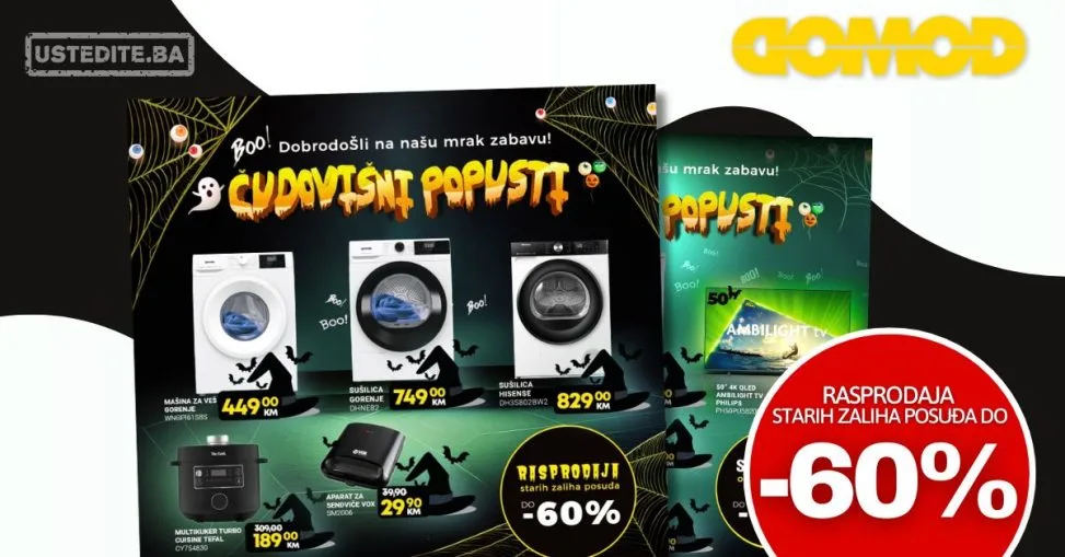 Domod AKCIJA - ČUDOVIŠNI POPUSTI