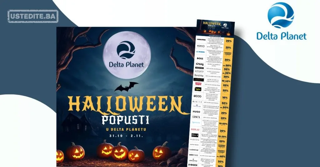 Delta HIT SNIŽENJE Halloween 31.10-2.11.2025.