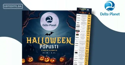 Delta HIT SNIŽENJE Halloween 31.10-2.11.2025.