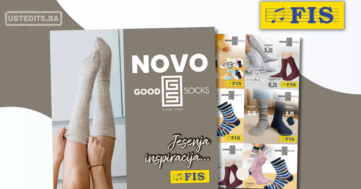 Fis TERMO ČARAPE - novo u ponudi - oktobar 2025.