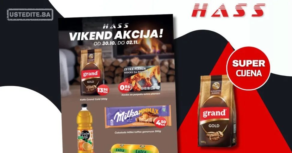 Hass komerc vikend akcija 30.10-2.11.2025.