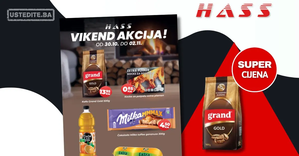 Hass komerc vikend akcija 30.10-2.11.2025.