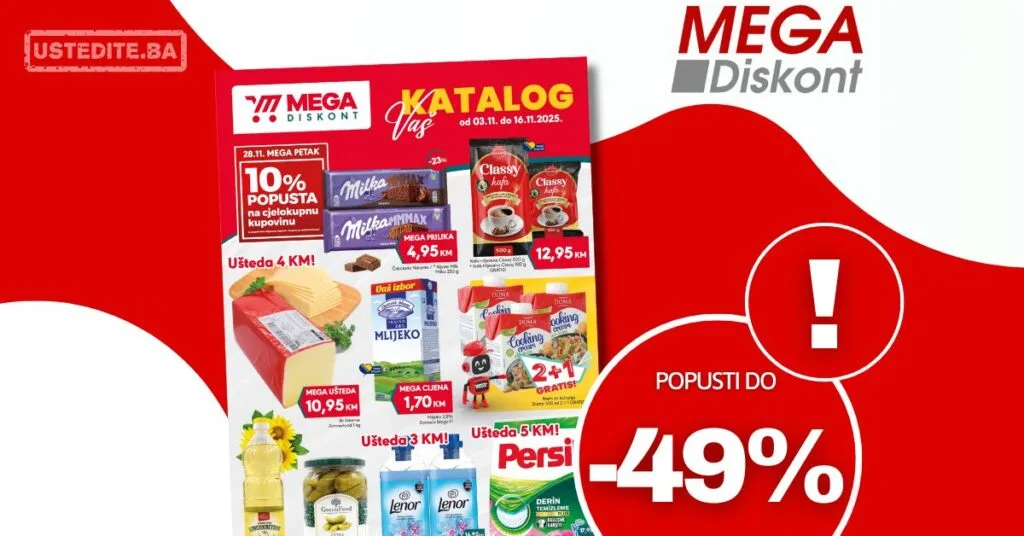 Mega Diskont katalog 3-16.11.2025.