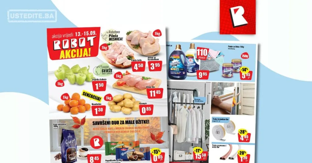 Robot akcija za početak sedmice 13-15.10.2025.