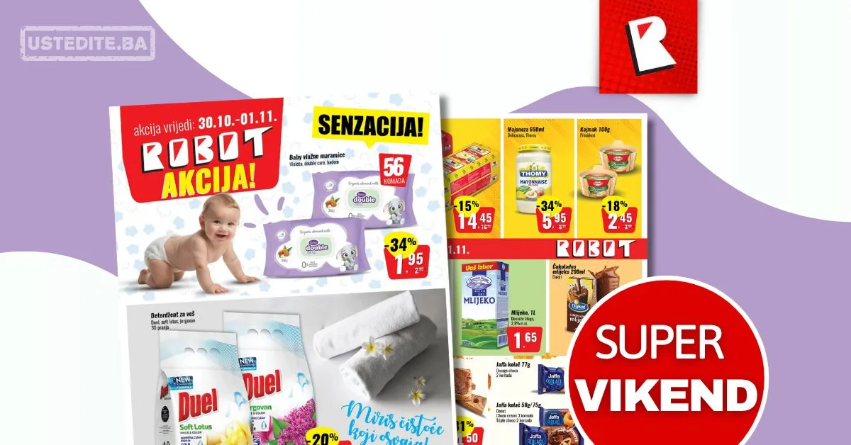 Robot SUPER VIKEND 30.10-1.11.2025.