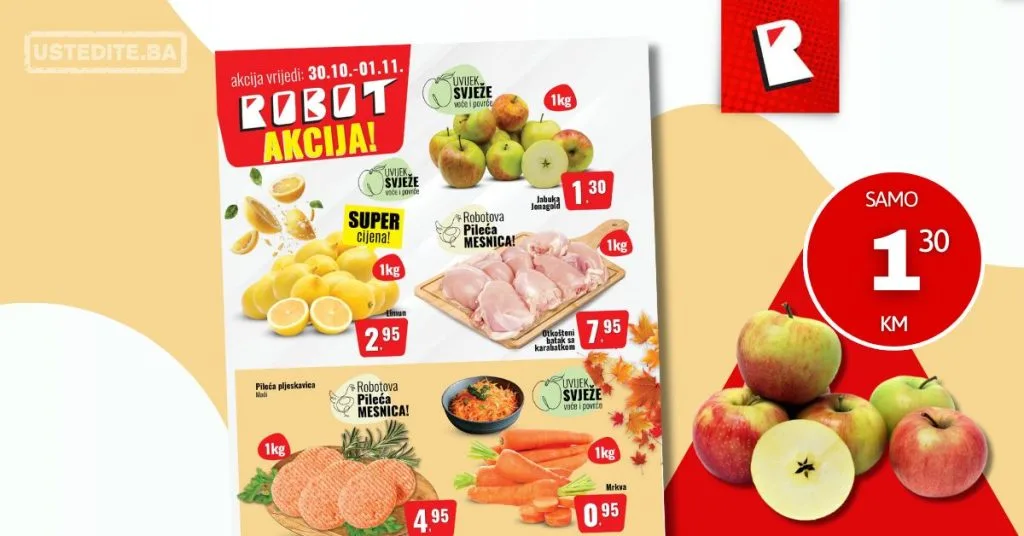 Robot vikend akcija 30.10-1.11.2025.