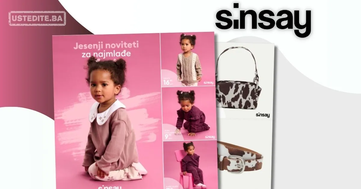 Sinsay NOVITETI oktobar 2025.