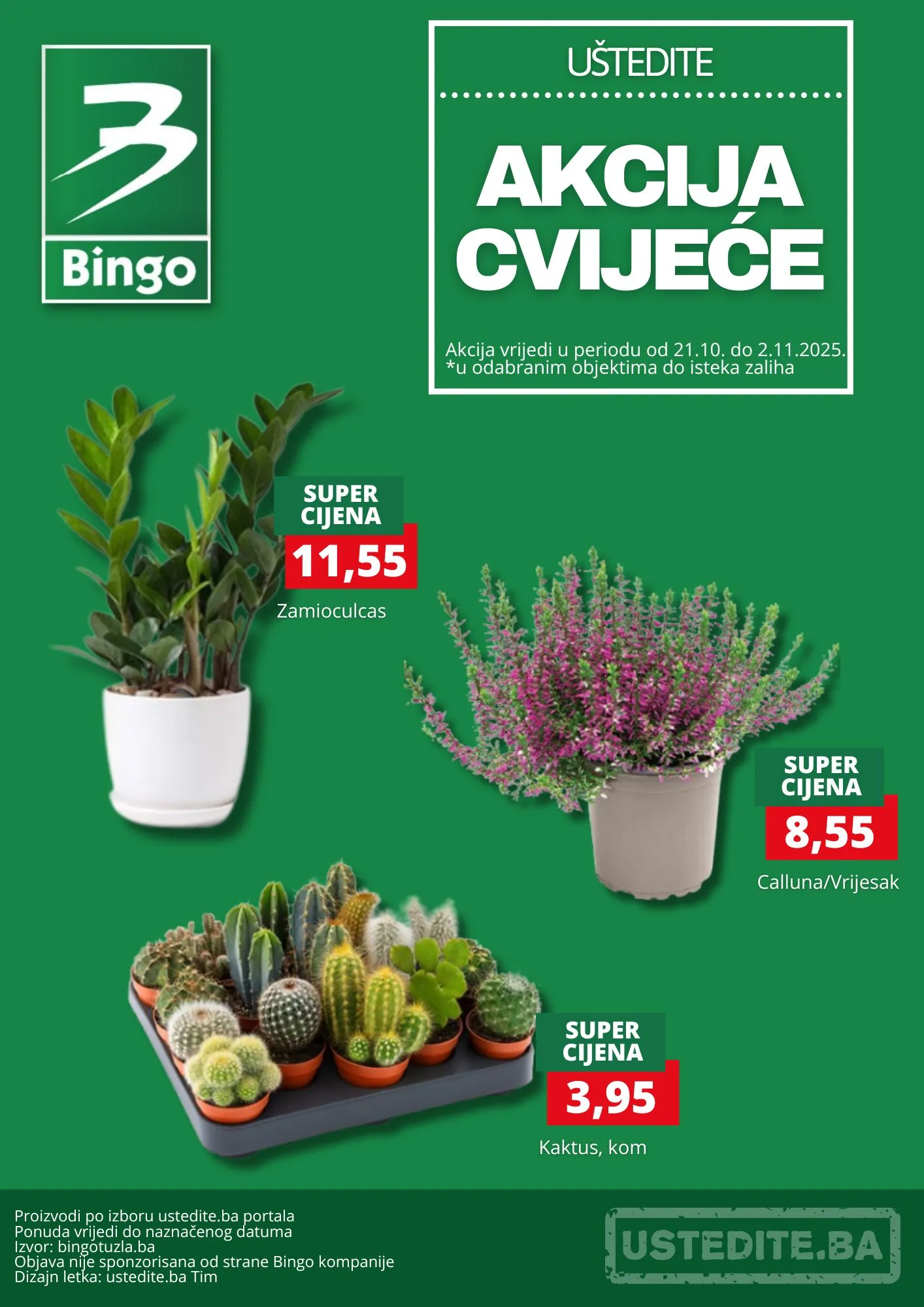 Bingo akcija CVIJEĆE