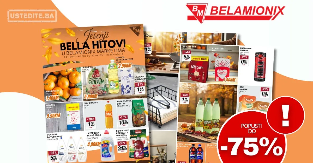 Belamionix katalog JESENJI HITOVI 27.10-5.11.2025.