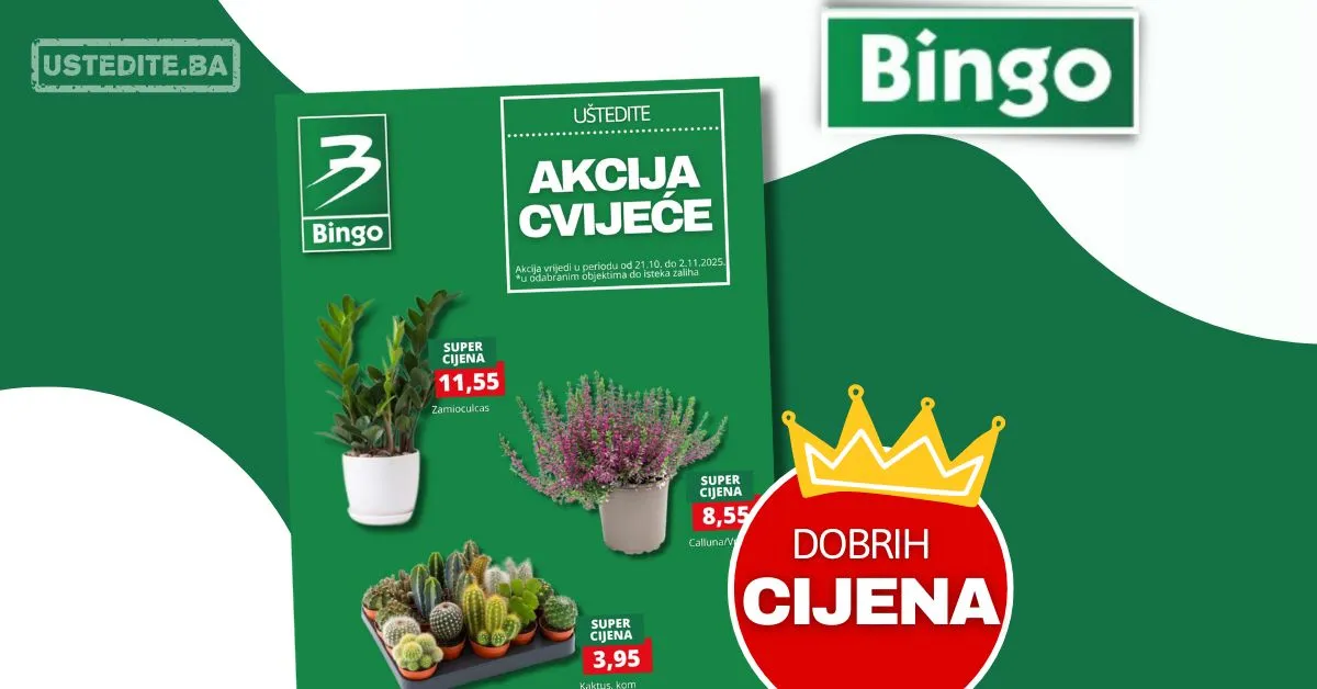 Bingo akcija CVIJEĆE
