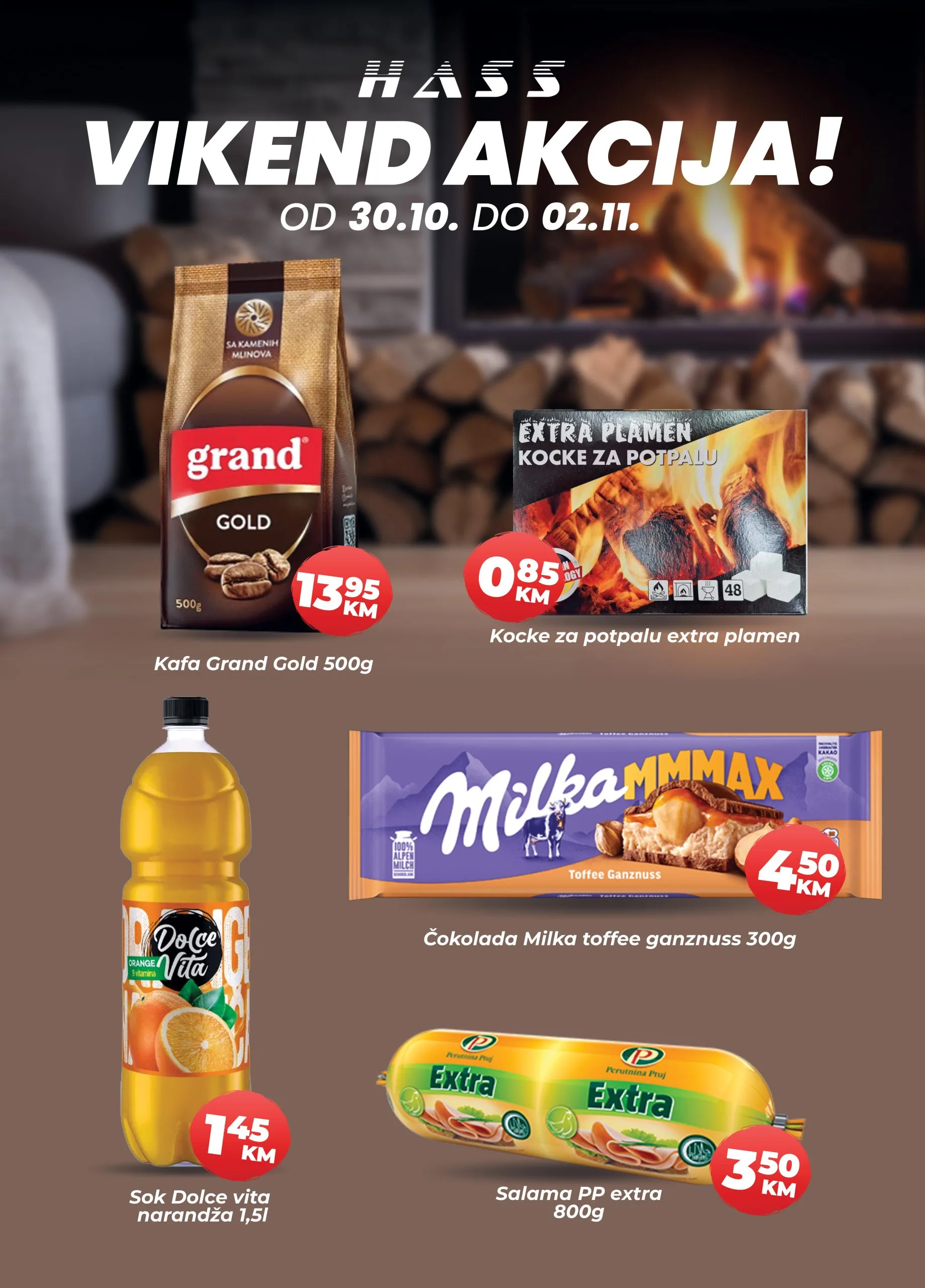 Hass komerc vikend akcija 30.10-2.11.2025.
