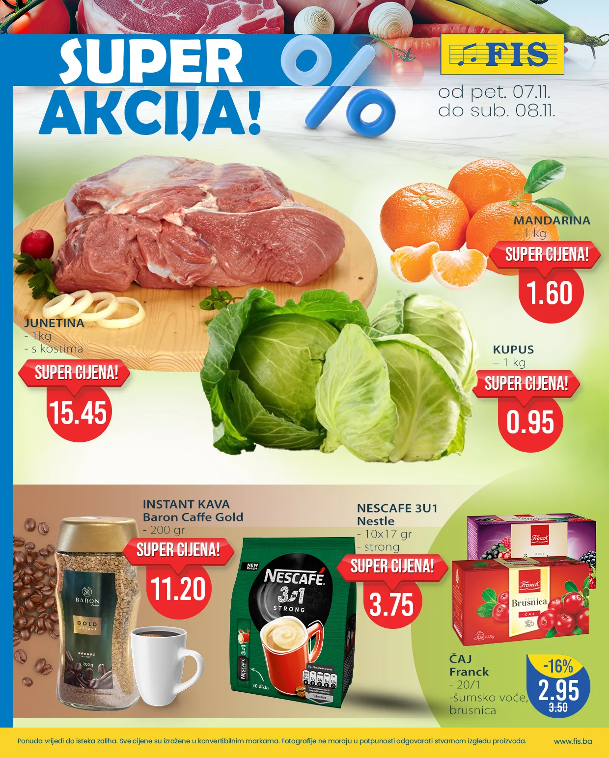 Fis vikend akcija 7-8.11.2025.