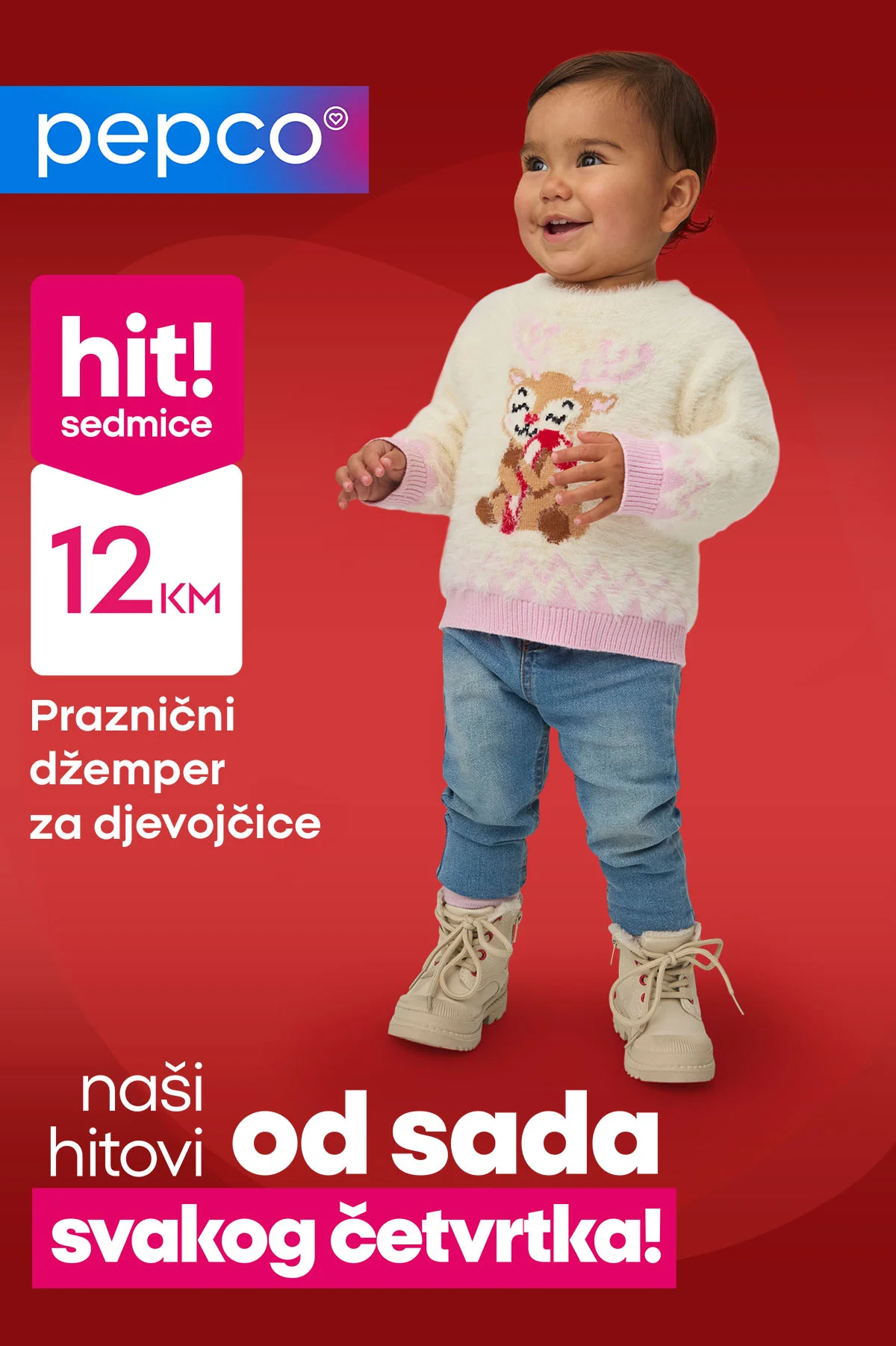 Pepco odjeća – praznični džemperi 13–19.11.2025.