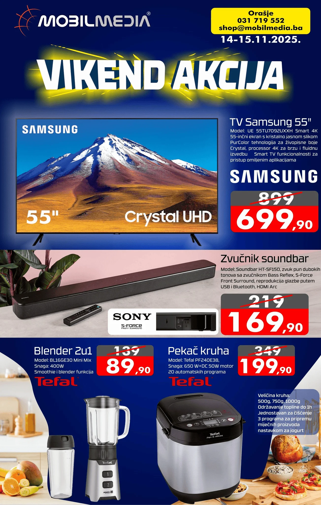 Mobilmedia vikend akcija 14-15.11.2025.