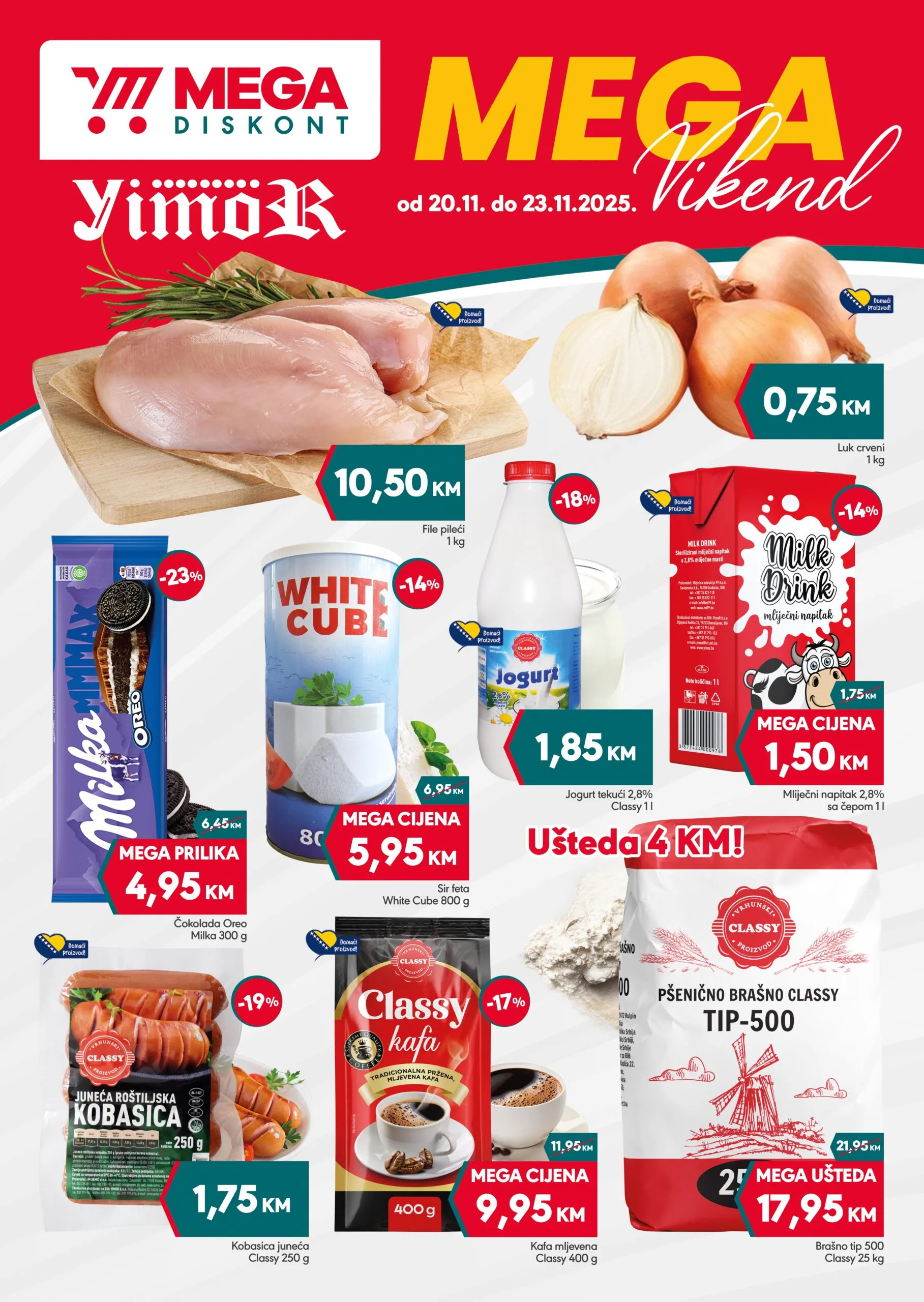 Mega Diskont vikend akcija 20-23.11.2025.