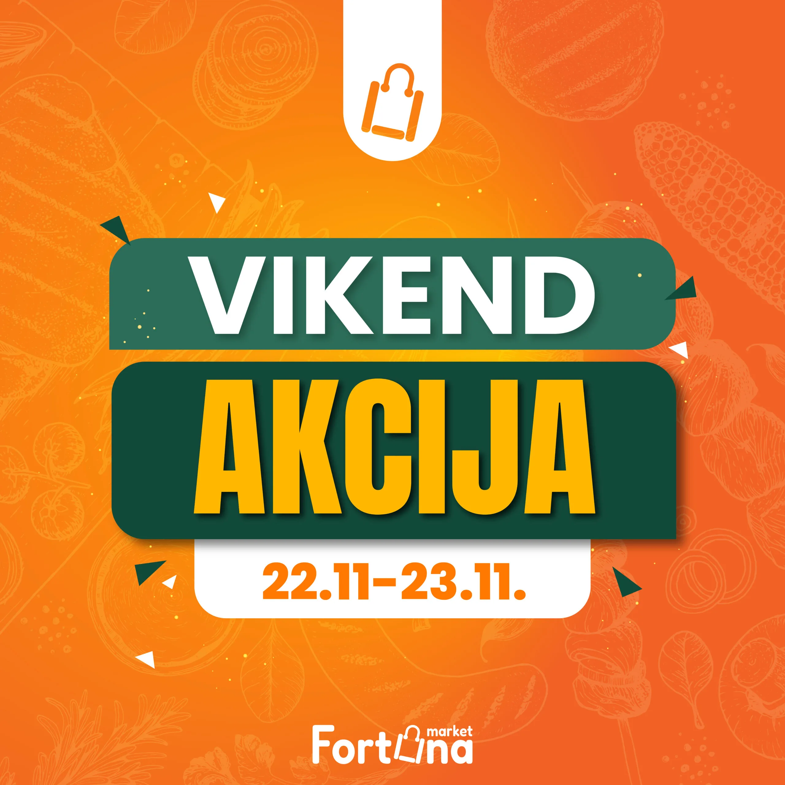Fortuna vikend akcija 22-23.11.2025.