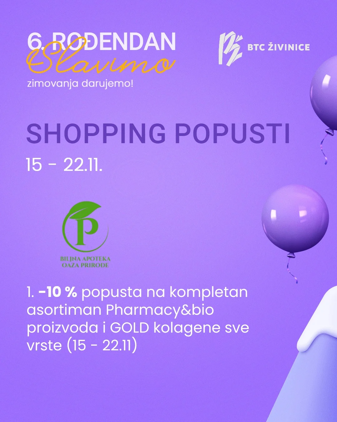 Bingo SHOPPING POPUSTI 15-22.11.2025.