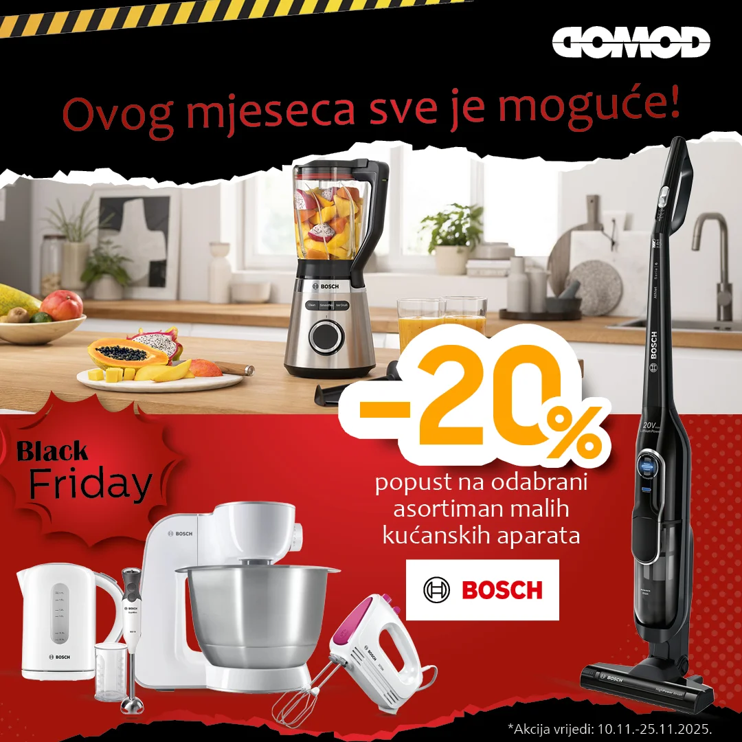 Domod BLACK FRIDAY sniženje do 30.11.2025.