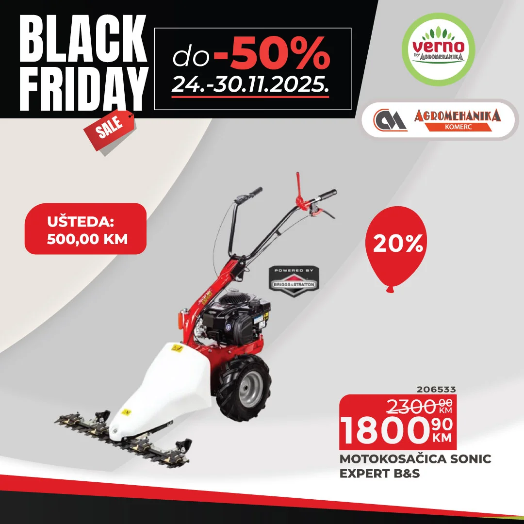 Verno by Agromehanika BLACK FRIDAY 24-30.11.2025.
