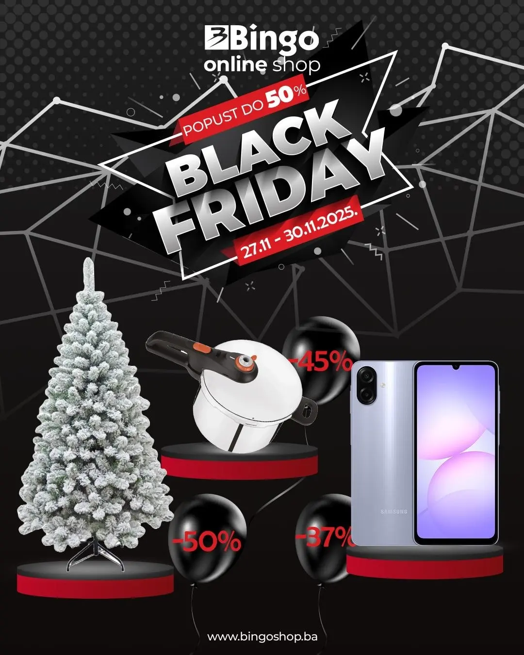 Bingo online shop BLACK FRIDAY 27-30.11.2025.