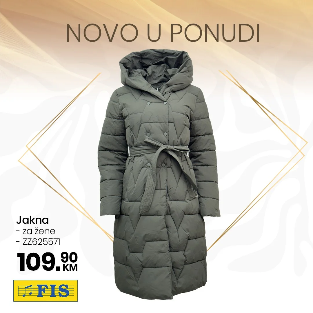 Fis zimske jakne – nova kolekcija za žene i muškarce novembar 2025.