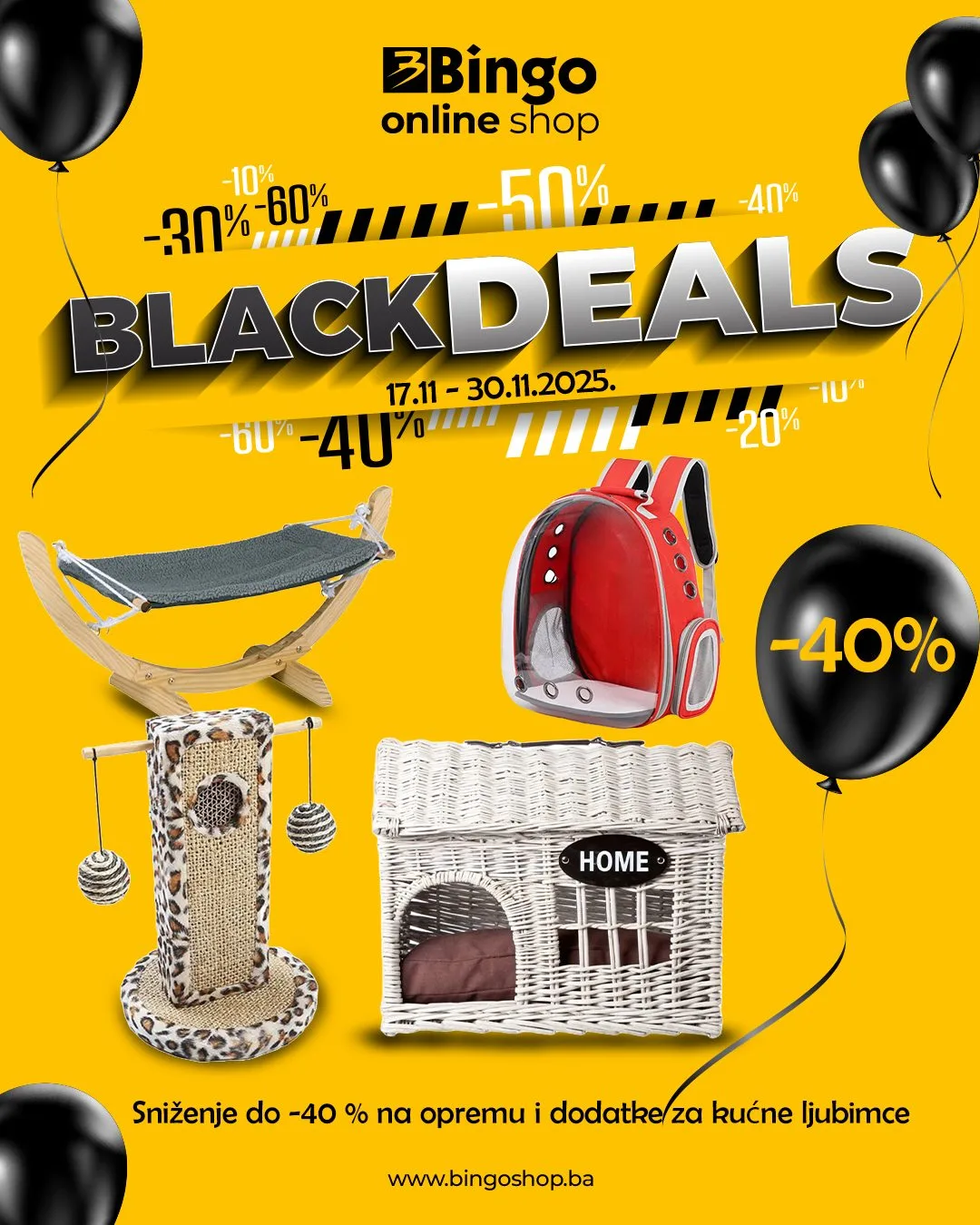 Bingo online shop BLACK FRIDAY 27-30.11.2025.