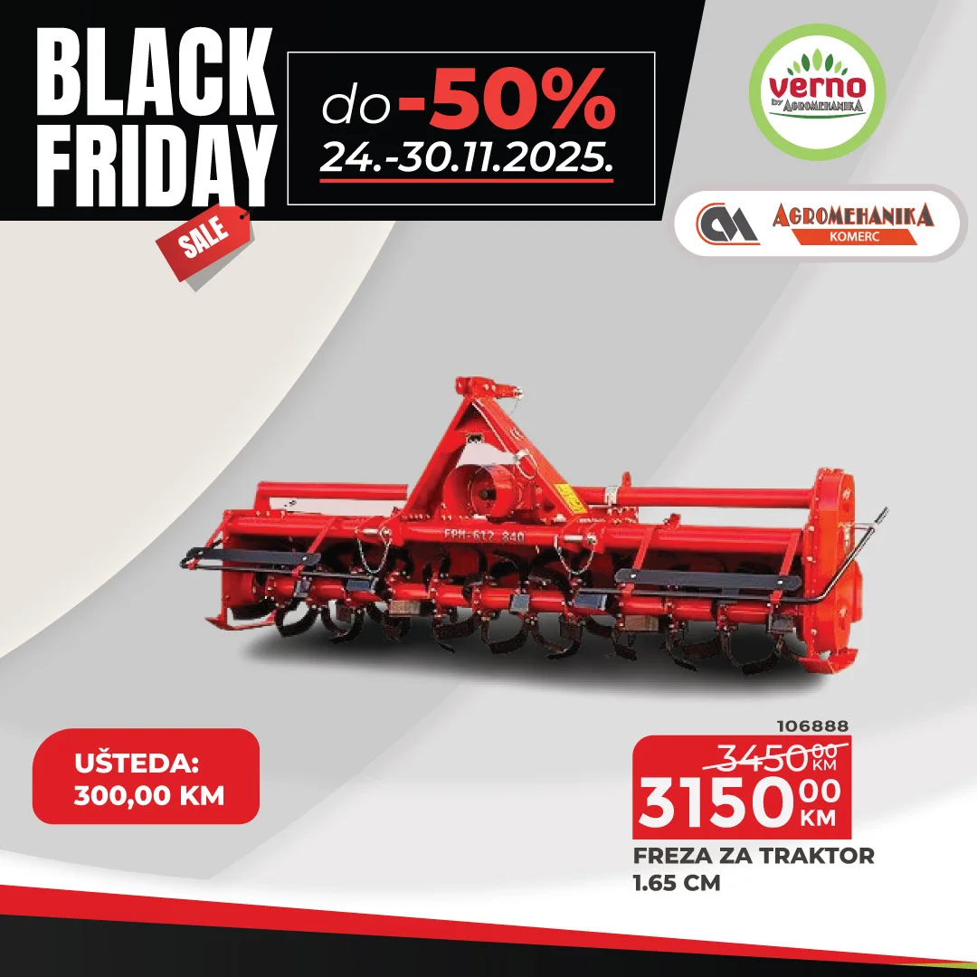 Verno by Agromehanika BLACK FRIDAY 24-30.11.2025.