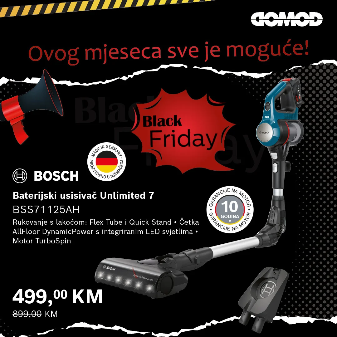 Domod BLACK FRIDAY sniženje do 30.11.2025.